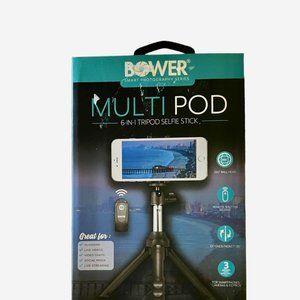 BOWER Multi Pod 6-in-1 tripod selfie stick New in Box